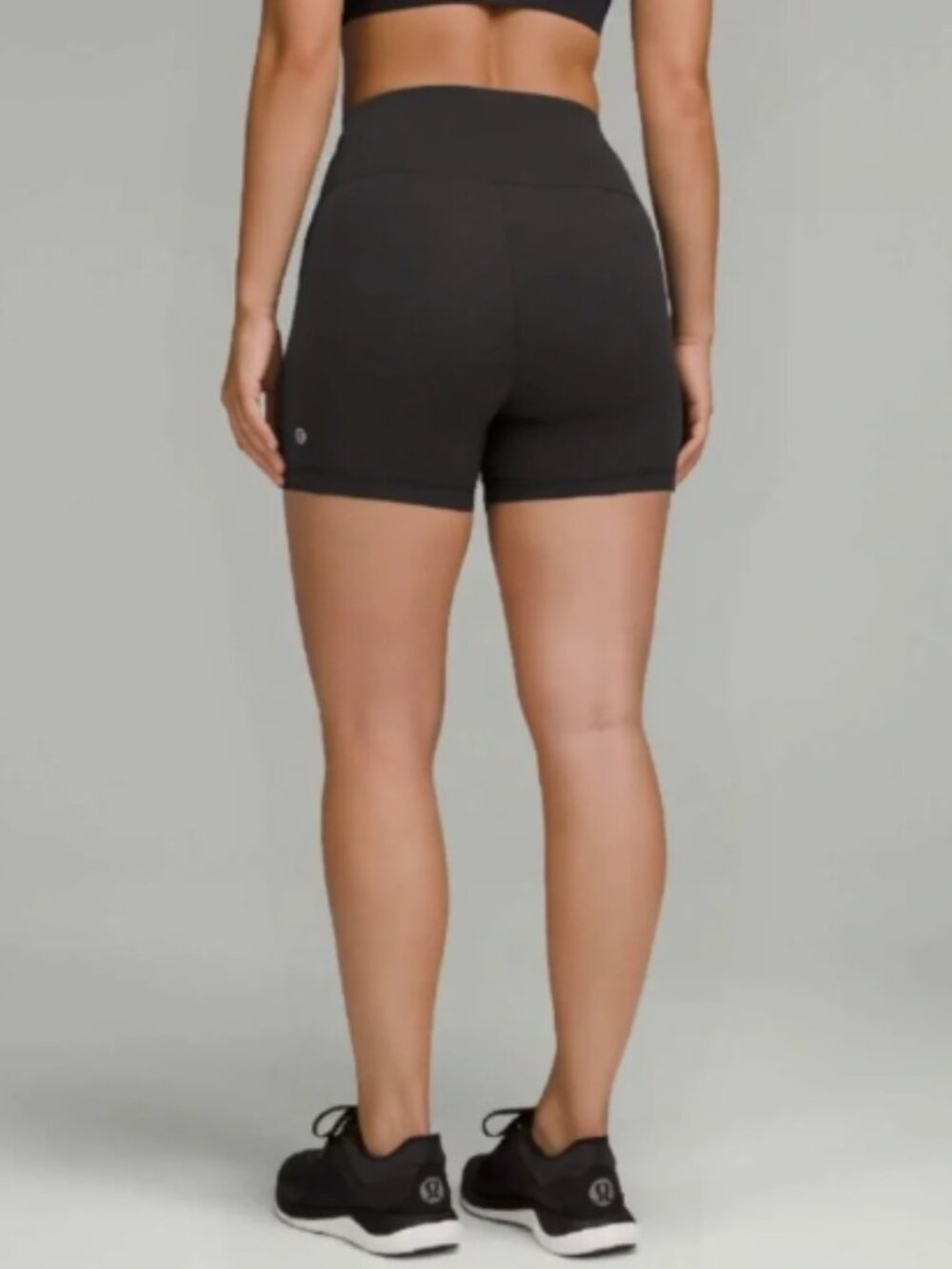 Lululemon Wunder Train High Rise Short 4” Black size 4 Contour Fit - Picture 4 of 5